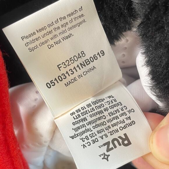 Hogwarts Crested Embroidered Red Black Christmas Stocking Felt Harry Potter Ruz - Picture 7 of 9